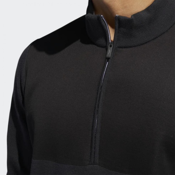 ADIDAS GOLF SWEATER SWEATSHIRT 50% WOOL PULLOVER - Picture 3 of 9